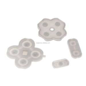 Claviers en Silicone conducteur pour <span class=keywords><strong>Nintendo</strong></span> New <span class=keywords><strong>3DS</strong></span> XL Gaming Controller Keypad Boutons en caoutchouc conducteur Soft Key <span class=keywords><strong>Pad</strong></span> Button Case - Product Image 4