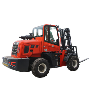 דיזל 4 x4 כל השטח מלגזה 3.5 טון שטח קשה מלגזה בעירה פנימית מלגזה - Product Image 6