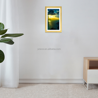 Cadre photo numérique Pros Touch 18,5 pouces avec WiFi, affichage numérique, partage de photos et vidéos via l'application Frameo, montage mural