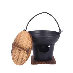 Sukiyaki japonais Pot Ménage Mini Hotpot Réchaud Solide Alcool Réchaud à <span class=keywords><strong>Fondue</strong></span> Ensemble - Product Image 2