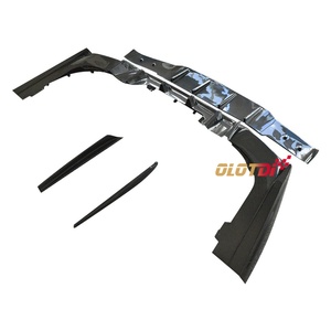 P Style Carbon Fiber Rear Diffuser Bumper <b>Lips</b> Canards <b>Splitters</b> Flaps for Mercedes Benz W118 Auto Tuning - Product Image 5