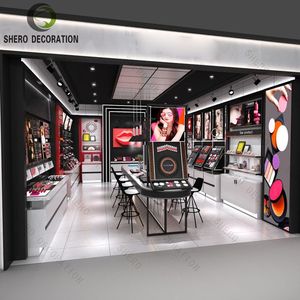 Tienda de cosméticos al por menor <span class=keywords><strong>Maquillaje</strong></span> cosmético Perfume Kiosco Stands Cabina cosmética Cuidado DE LA PIEL Boutique Diseño de interiores personalizado - Product Image 4