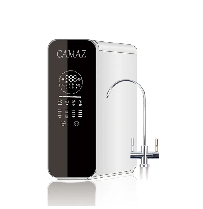 CAMAZラージフロー5ステージ逆浸透システム水フィルターカウンタートップ600 Gpd水素リッチRo浄水器