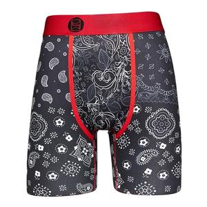Boxers mi-hauts pour hommes, tendance et haut <span class=keywords><strong>de</strong></span> gamme, à motif dessin animé, ODM, séchage rapide, respirants, pour le fitness, le sport et la natation, en soie glacée à séchage rapide - Product Image 6