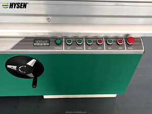 Sierra de mesa deslizante de precisión HYSEN de 45-90 grados con guía de <span class=keywords><strong>inglete</strong></span> <span class=keywords><strong>para</strong></span> corte de tableros laminados y <span class=keywords><strong>madera</strong></span> - Product Image 3