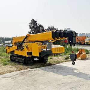 ราคาโรงงาน จีน จิ่วเซิง รถเครนยกของแบบแมงมุม 3 ตัน 5 ตัน 8 ตัน ได้รับมาตรฐาน CE/EPA รถเครนตีนตะขาบแบบแมงมุมสำหรับขาย - Product Image 3