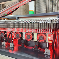 Bouteille extensible pour animaux de compagnie faisant le prix de la machine de moulage par soufflage