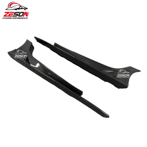 Faldas laterales de fibra de carbono estilo <span class=keywords><strong>IGS</strong></span> para Toyota para Supra GR A90 A91 MK5 2019-2025 ING Style Bodykit - Product Image 2