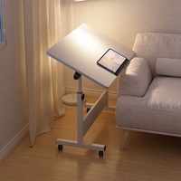 Bureau d'ordinateur bureau de personne paresseuse bureau d'étude de lit de ménage pliable réglable
