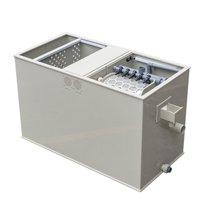 Sistema di Filtraggio a Tamburo Rotante Combinato QihangRAS YCM-02, Pompa per Laghetto per Pesci 18m3/h, Automatica per Laghetto <span class=keywords><strong>Koi</strong></span>, in PP per Uso Alimentare, per Acquacoltura - Product Image 2
