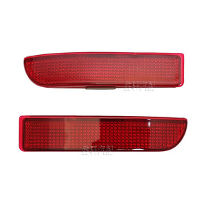 Reflector de Parachoques Trasero para Toyota RAV4 2009-2013 Rojo Plano Convexo Led 5050 - Product Image 1