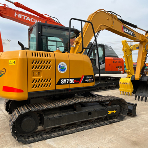 Excavatrice d'occasion SANY SY75C Prix avantageux Excellentes performances Excavatrice d'occasion SANY à vendre - Product Image 1