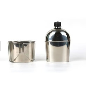 กระติกน้ำสแตนเลสแท้จากโรงงานจีน Xinxing ขนาด 860 มล. พร้อมแก้วอลูมิเนียม ขาย - Product Image 3