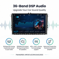 Autoradio Android 14 LODARK N5Pro 9 pouces QLED pour VW UIS7865 Processeur 12nm CarPlay sans fil Android Auto WiFi 5G 36EQ DSP