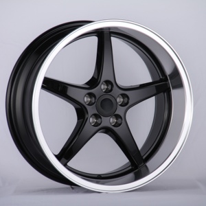 YEO Nuove Ruote Fuoristrada All-Terrain Pneumatici per Fango/Sabbia/Ghiaia con Battistrada ad Alta Aderenza Cerchi in Lega Forgiati a Cinque Razze Durevoli da 18 Pollici Sportivi - Product Image 2