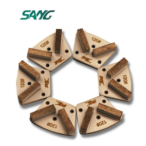 Disques de meulage diamantés trapézoïdaux pour <span class=keywords><strong>béton</strong></span>, chaussures de meulage pour polisseuses Iron Horse Warrior Xtreme ASL, grain 30 - Product Image 1