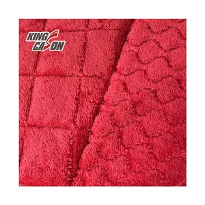KINGCASON Factory Price 100% Polyester Diamond Latticed Quilted Fabric For Down Jackets And Garment Linings Home Textile