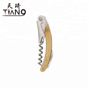 Mini <span class=keywords><strong>boîte</strong></span> en bambou gravée professionnelle <span class=keywords><strong>Ouvre</strong></span>-vin classique <span class=keywords><strong>Ouvre</strong></span>-vin manuel - Product Image 3