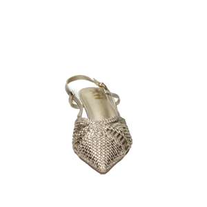 Xti Donna Slingback 145301 Talon doré 6 cm Taille 38 Escarpins - Product Image 3