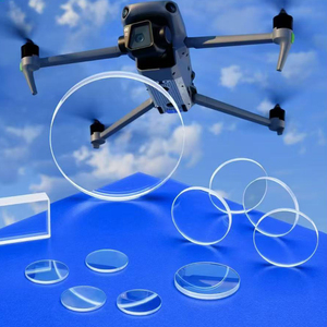 Lentilles saphir Fenêtres Anti-rayures Anti-Corrosion Résistance aux hautes températures Les revêtements AR AF protègent les systèmes de vision des drones - Product Image 1