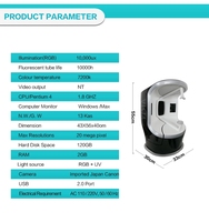 Máquina Analizadora Facial 3D con IA, Escáner Inteligente para Prueba de Tipo de Piel y Análisis de Humedad para Salones de Belleza (Enchufes US y JP)