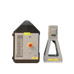 Handgeführte tragbare Mini-Fibrellaser-Markierungsmaschine für Metalllasergravierdrucker 20 W 30 W 50 W Tiefgravur Lasergravierung