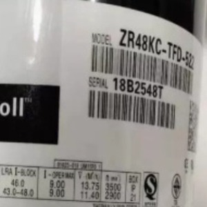 คอมเพรสเซอร์ ZR48KC TF5 522 อุปกรณ์ทำความเย็น เครื่องปรับอากาศ ห้องเย็น - Product Image 1