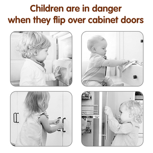 ล็อกตู้เย็นเพื่อความปลอดภัยของเด็กอัจฉริยะ SL004ได้สำหรับผลิตภัณฑ์ที่ปลอดภัย - Product Image 6