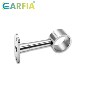 Supporto per palo appeso per <span class=keywords><strong>armadio</strong></span> moderno semplice di vendita caldo per supporto per palo per <span class=keywords><strong>armadio</strong></span> in tubo da 16*30mm supporto per tubo in lega di zinco - Product Image 3