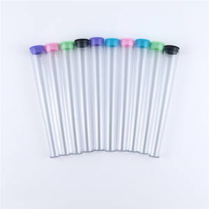 Accessoires de fumeur : tube en plastique avec impression de logo personnalisé pour le rangement du papier à rouler - Product Image 6