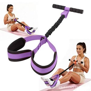 Sangle d'assistance pour tractions avec corde de résistance et support pour les genoux, équipement d'exercice pour le fitness à domicile et le remodelage corporel - Product Image 1