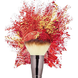 แปรงปัดแป้งมิเนอร์ด้ามจับสีดำแปรงแต่งหน้ารองพื้นแบบเดี่ยวขนาดใหญ่ติดฉลากตามต้องการ - Product Image 3