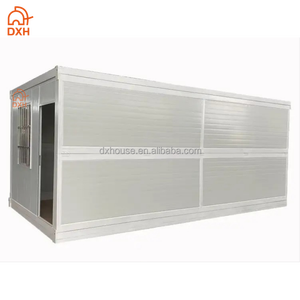 Refugio Plegable Personalizado, Campo de Refugiados, Casa de Campo Temporal, Almacenamiento Temporal, Casa Contenedor Plegable Portátil de 20 pies - Product Image 3