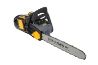 Scie à chaîne industrielle AOTUO 16 pouces, puissante unité de coupe de bois, déchiqueteuse de bois, lame en acier durable et tranchante, moteur sans balais, batterie lithium-ion