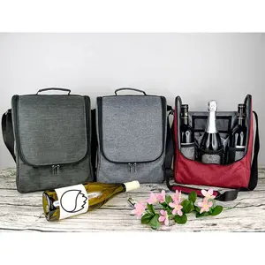 Cooler Wine Purse Totes Carriers 3 Bottle Tote Cooling Wine Bag Large Capacity Storage