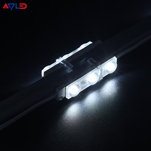 โมดูล LED อลูมิเนียม 3 เลนส์ ขนาด 1.52 ม. 24V ประกอบสำเร็จ 160LM/W ประสิทธิภาพสูง 20 ชิ้น สำหรับติดตั้งป้ายและตู้ - Product Image 4