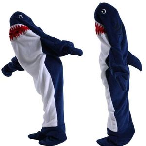 Vente en gros de sac de nuit pour adultes/enfants dauphin baleine requin pour Cosplay combinaison de nuit animale grenouillère pyjama thermique doux sacs de couchage en peluche cadeau - Product Image 3