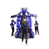 Machine de jeu de combat immersif Vr Machine de jeu de combat d'arcade Cs Gun R 9D Vr jeu de tir