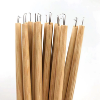 Kit de perruque en dentelle à aiguille ventilée en gros perruque porte-aiguille pour faire des cheveux au crochet outil