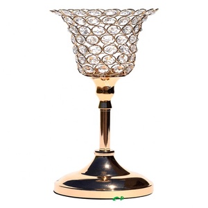 Bougeoir en cristal de luxe haut de gamme fait à la main pour mariage et décoration de noël décor à la maison produit le plus vendu - Product Image 3