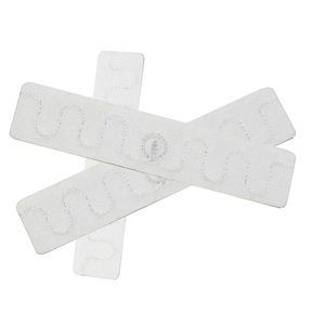 860-960MHz RFID thẻ linh hoạt có thể giặt công nghệ vải dệt Linen UHF giặt tag - Product Image 5