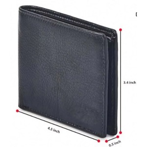 Échantillon gratuit : Portefeuille homme en polyester véritable, fin et élégant, avec blocage RFID, pour poche avant - Fin et stylé avec fenêtre pour carte d'identité, idéal pour offrir - Product Image 6