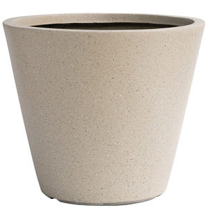<span class=keywords><strong>Maceta</strong></span> Cónica Minimalista Grande para Exteriores, de Óxido de Magnesio y Arcilla, para Jardín o Uso Doméstico, Ecológica - Product Image 4