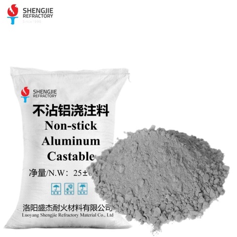 Wholesale Non-Stick Aluminum Castable Refractory Cement High Aluminum Refractory Concrete Factory for Various Industrial Uses