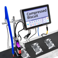 Impresora de Inyección de Tinta en Línea para Datos Variables TIJ 600DPI, Máquina de Codificación de Códigos QR, Códigos de Barras y Números de Serie para Producción