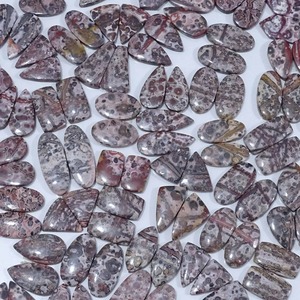Excellent Quality Leopard Skin Jasper Cabochon Gemstone Jewelry Grade Stone for Handmade Jewelry Making Available For Sale - Product Image 5
