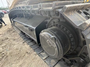 Excavatrice sur chenilles Caterpillar 336 36T d'occasion à faible nombre d'heures de fonctionnement, avec marteau brise-roche à attache rapide et accessoire de préhension - Product Image 6
