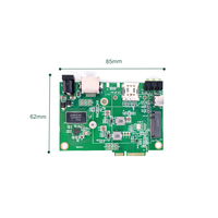 Placa de Router Industrial CPE con Ethernet 4G y USB Tipo-C, Modelo XJ5G001, Acabado Superficial ENIG para Máquinas, Producción en Lotes Pequeños, ODM, PCBA Personalizada