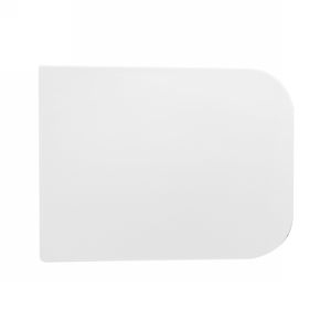 Asiento de inodoro termoestable para Flaminia Terra Forma 8 Blanco 52,5 cm de largo 37,5 cm de ancho 6 cm de altura - Product Image 1