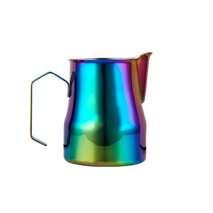 Brocche per Latte Art in Acciaio Inox 304 |   Brocche Professionali per Montare il Latte con Beccuccio per <span class=keywords><strong>Espresso</strong></span> |   Accessori e Strumenti per Bar Caffè - Product Image 3